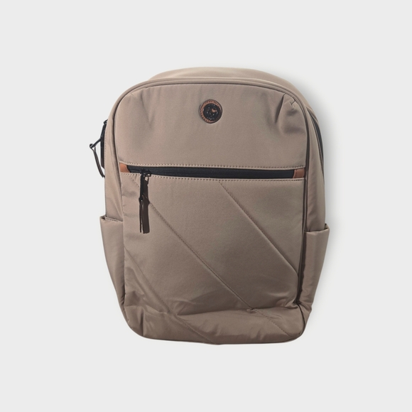 Joan & David 18" HIGH-DENISTY QUILTED NYLON SPORT WORKBOOK BACKPACK MSRP $198 - Picture 3 of 8